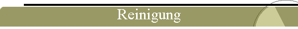 Reinigung